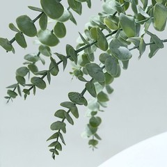 3 Frosted Green 30-Inch ARTIFICIAL EUCALYPTUS LEAVES Sprays Stems Party Supplies