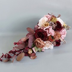 Modern Rose Bouquet for Bride Bridal Holding Flowers Wedding Photo Props