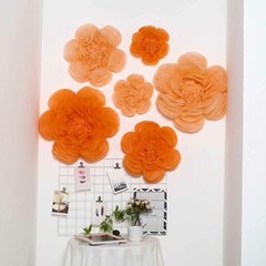 7 9 11 in Tissue Paper Peony Flowers Wall Backdrop Party Event Party Decorations