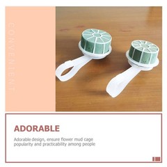 4Pcs Durable Plastic Handheld Bouquet Holders for Wedding Flower Support
