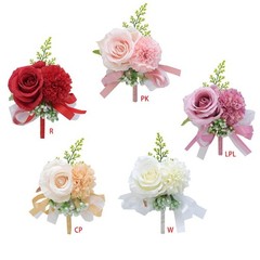 Handmade Bridal Groom Wedding Boutonniere Pin Artificial Rose Sunflower Fake Ber