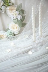 500pcs Ivory Faux Silk Rose Petals for Wedding Decor, Aisle Scatter, Centerpiece
