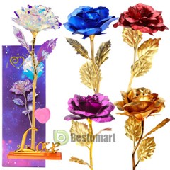 Eternal Rose Flower LED Enchanted Galaxy Rose LED Light Valentine’s Gift