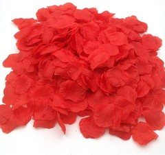 Rose Petals and LED Candles Set for Romantic Decor Valentine Propose Wedding US