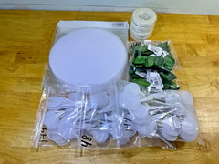 Large Lot Bridal Floral Wedding Bouquet & Boutonniere Making Supplies