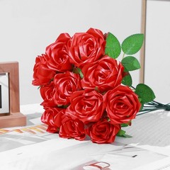 Complete DIY Floral Kit: 105 Premade Satin Ribbon Petals for Elegant Bouquets