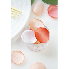 300pcs Reusable Silk Rose Petals Wedding Decorations Table Scatter Party Favors