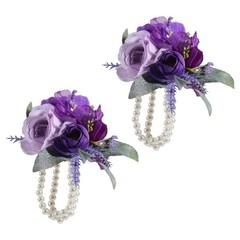 Elegant Faux Floral Arrangements Bride Bridesmaid Ceremony Accessories Optional