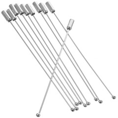 20Pcs Boutonniere Pins for Men Corsage Handmade Brooch Metal Round Bride