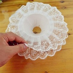 Decoration With Lace Flower Holder Foam Bouquet Wedding DIY Handle