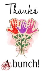 TRUMPETIC Mothers Day Handprint Rose Set 3