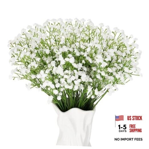 42 Pcs Babys Breath Artificial Flowers Bulk, 11inch Gypsophila Real Touch