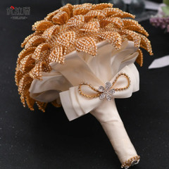 Luxurious Rhinestone Bouquet in Hand Wedding Bride Bouquet Hand Wedding Bouquet