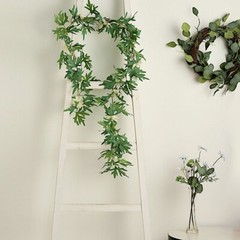 CREAM 6 ft SILK Daisy FLOWERS Garland Leaves Hanging Vine Party Home Decorations