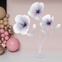 170cm Gradient Purple Artificial Flower for Wedding Decoration, Durable Design