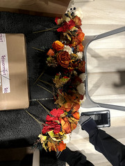 Fall wedding flowers-centerpieces, decorations, birch flower girl basket, etc