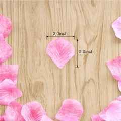 Rose Petals Bulk 10000pc Pink White Red New Silk Artificial Flower Wedding Decor
