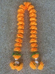 Artificial Fake Marigold Garland 95 cm long