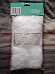 300 Count White Fabric ROSE PETALS Wedding Crafts Party Valentines