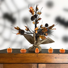 Mini Pumpkins for Crafts, 60Pcs Decorative Miniature Pumpkin, Little Fake Pumpki