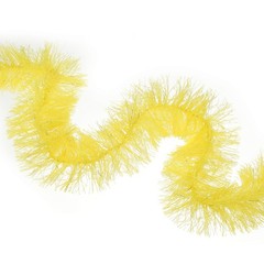 6.6Ft Feather Boa, 4 Pcs Artificial Fluffy Feather Boas, Yellow