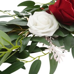 9ft Artificial Floral Garland Rose Flower Garland For Party Wedding Decoration