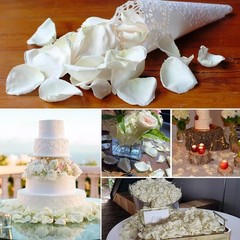 Dried Real White Rose Petals Freeze Preserved Flower Petals 1.75oz Valentine’s