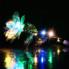 24K Gold Plated Galaxy Rose Flower with LED Light Valentine’s Birthday Day Gifts