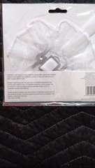 Wilton Corsage White Nylon Wedding Fits Wrist up to 9 in