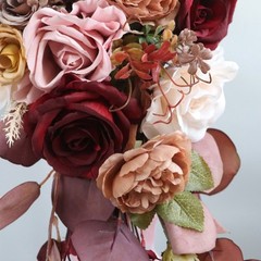 Modern Rose Bouquet for Bride Bridal Holding Flowers Wedding Photo Props