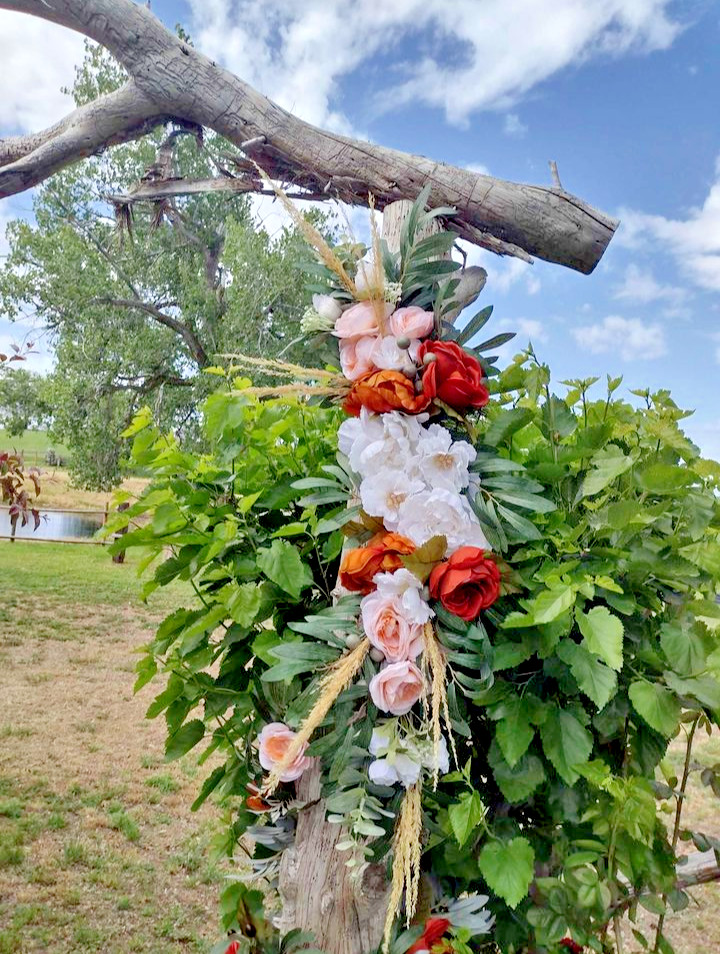 Terracotta, Rust and Peach Wedding Sprays