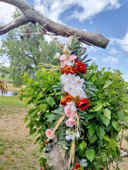 Terracotta, Rust and Peach Wedding Sprays