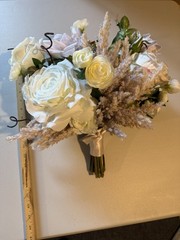 Something Borrowed Blooms, Bianca Model Wedding Bouquet Save Wedding Money!