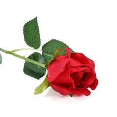 RED 24 Artificial 31″ Long Stem Silk ROSE FLOWERS Party Event Decorations