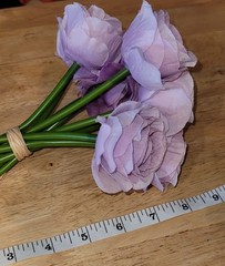 Light Purple Silk Roses Artificial FLOWERS Bouquet Party Decoration