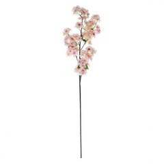 4 BLUSH 40″ tall Bushes with Silk Cherry Blossoms Flowers Party Wedding Bouquets