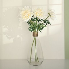 IVORY 3 Stems 27″ Silk Artificial Chrysanthemum FLOWERS Party Decorations