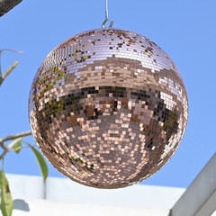 Yescom 20″ Large Disco Ball Mirror Big Hanging Glass for Party Events Wedding