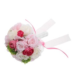 Wedding Bride Holding Flowers Bridal Hand Artificial Bouquets for