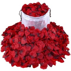3000 Pcs Red Silk Rose Petals – Scented Realistic Artificial Flower Decor for We