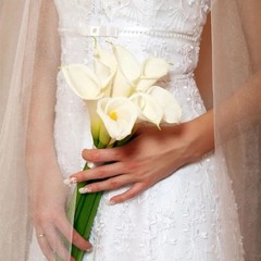 Real Touch Calla Lily Artificial Flowers Bridal Wedding Bouquet Home Decoration