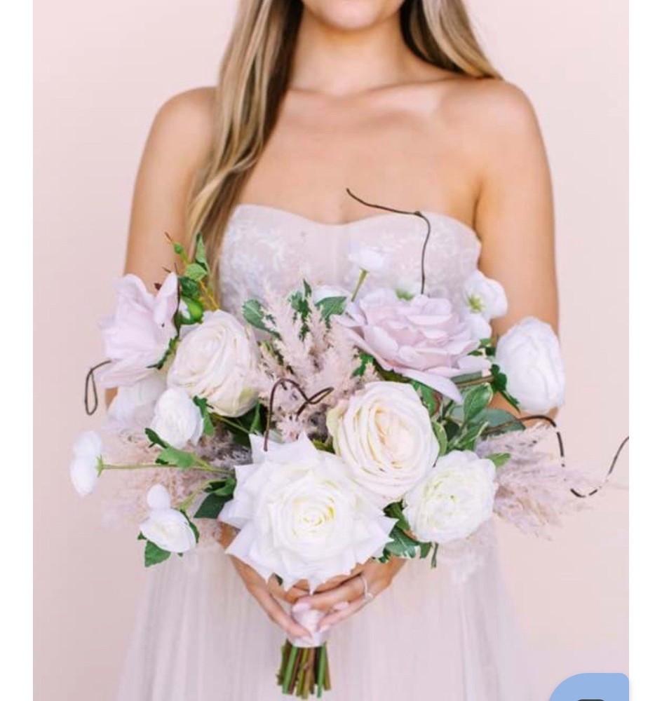 Something Borrowed Blooms, Bianca Model Wedding Bouquet Save Wedding Money!