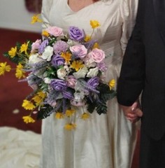 Customized bridal bouquet