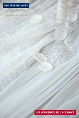 Floroom 300pcs Rose Petals Ivory Faux Silk Flower Petals for Wedding Flower Girl