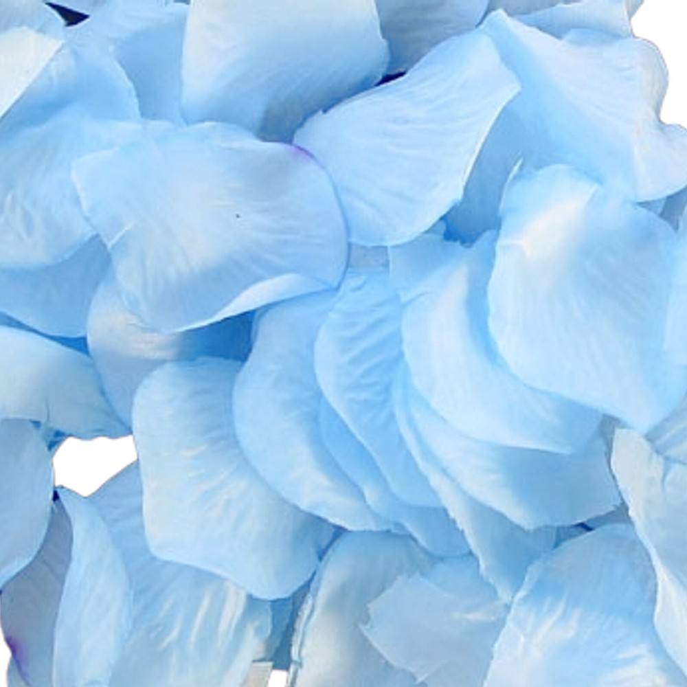 Light Blue Fake Silk Rose Petals – 100/Bag (RP010107)