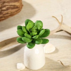 Green 3 Assorted 3″ Faux Succulent Sprays Stems Wedding Flowers Centerpieces