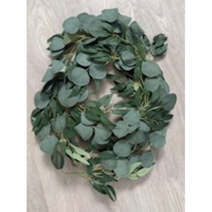 1pc Artificial Willow Leaves Garland -approx 40″