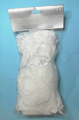 Details Accessories 300 White Artificial Fabric Rose Petals for Wedding Floral