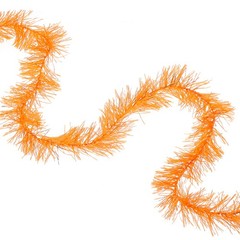 5Ft Feather Boa, 8 Pcs Artificial Fluffy Feather Boas, Orange Yellow