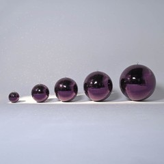 AplusChoice 8PCS Disco Ball 7″/12″/16″/20″/24″ 70s 80s Party Wedding Purple